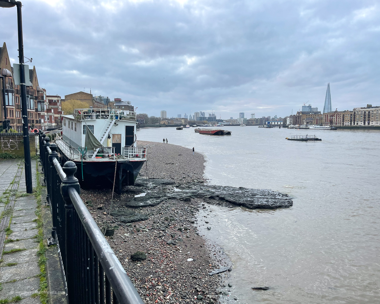 Rotherhithe on the Thames Path National Trail © Heatheronhertravels.com