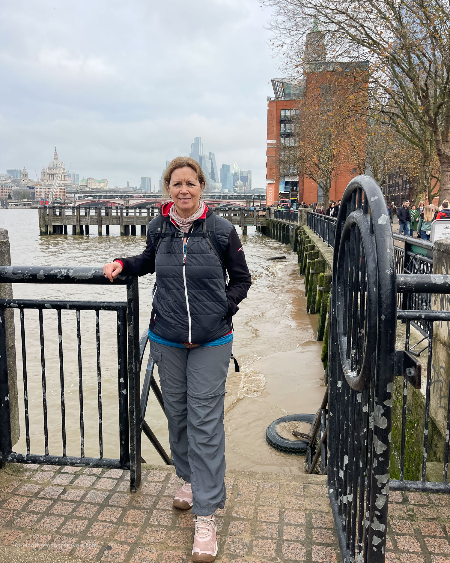 South Bank on the Thames Path National Trail © Heatheronhertravels.com