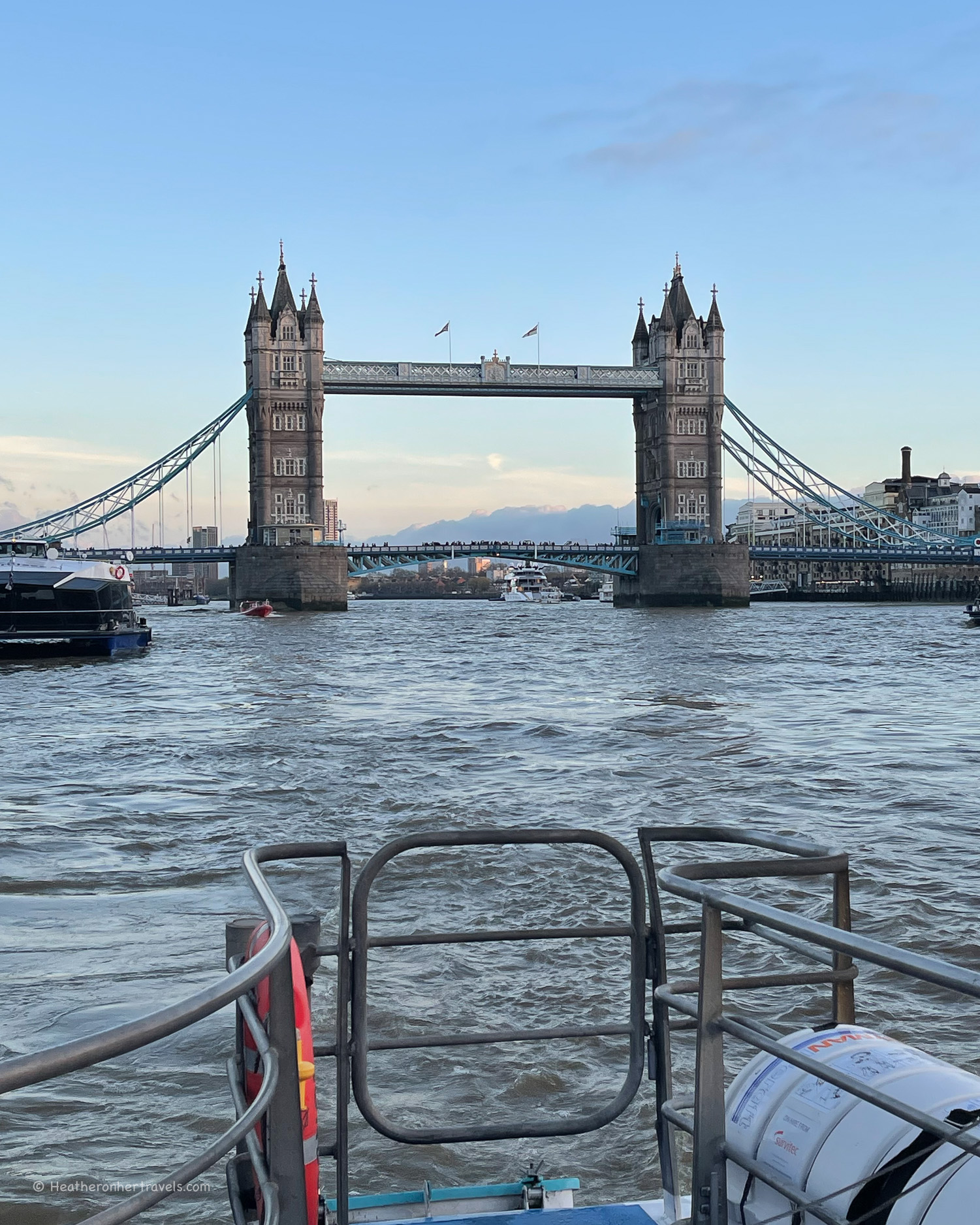 Tower Bridge on the Thames Path National Trail © Heatheronhertravels.com