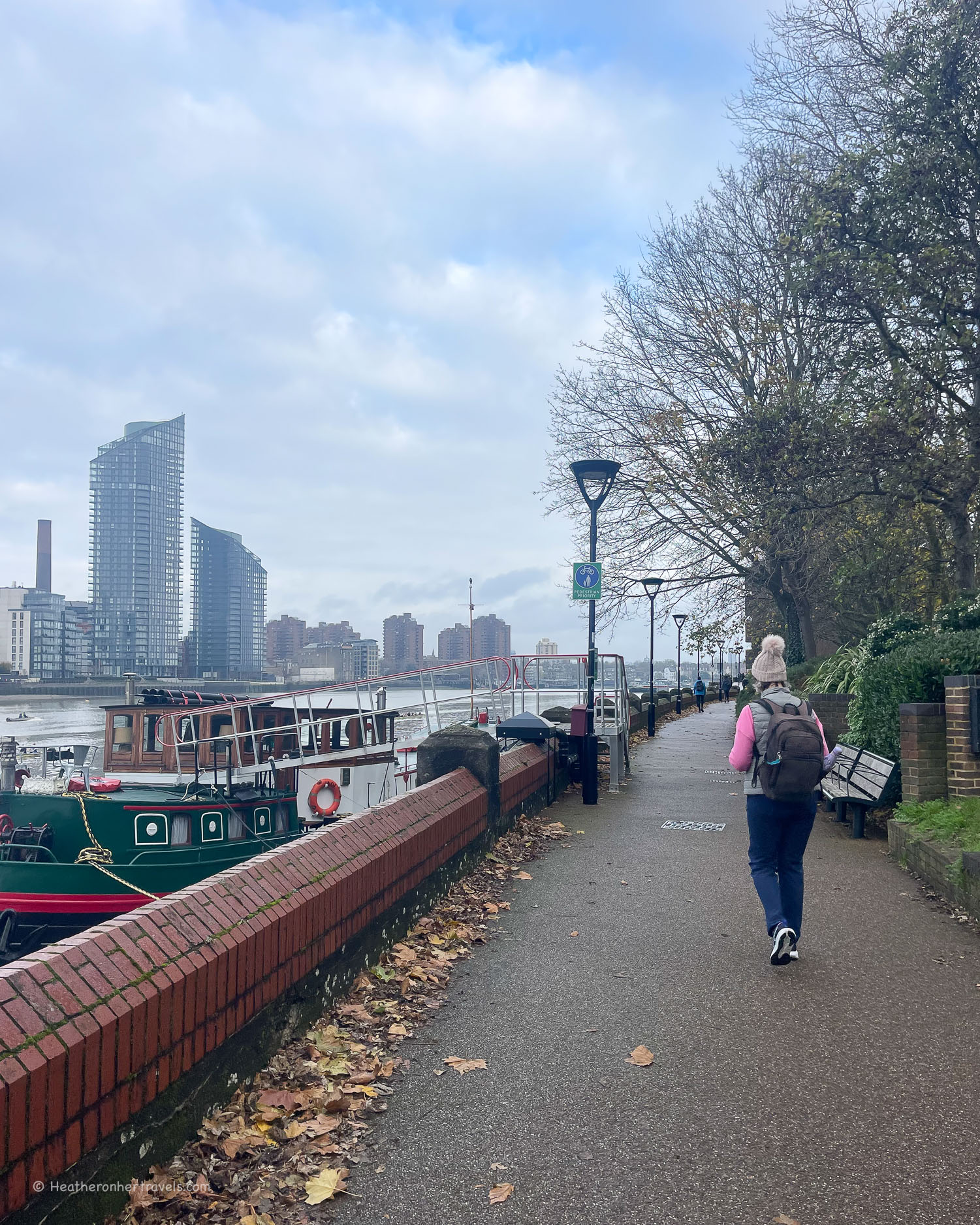 Wandsworth - Thames Path National Trail © Heatheronhertravels.com