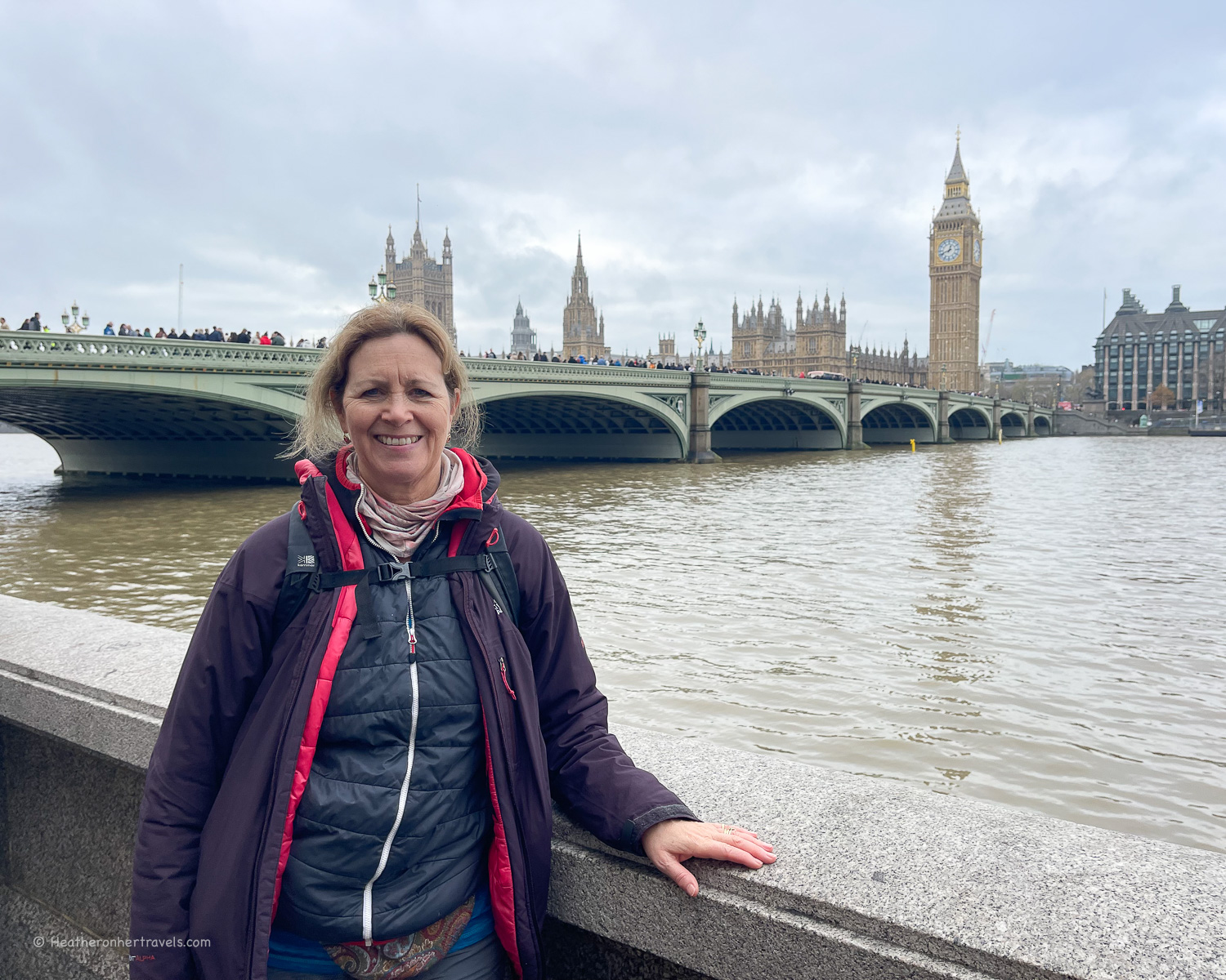 Westminster on the Thames Path National Trail © Heatheronhertravels.com